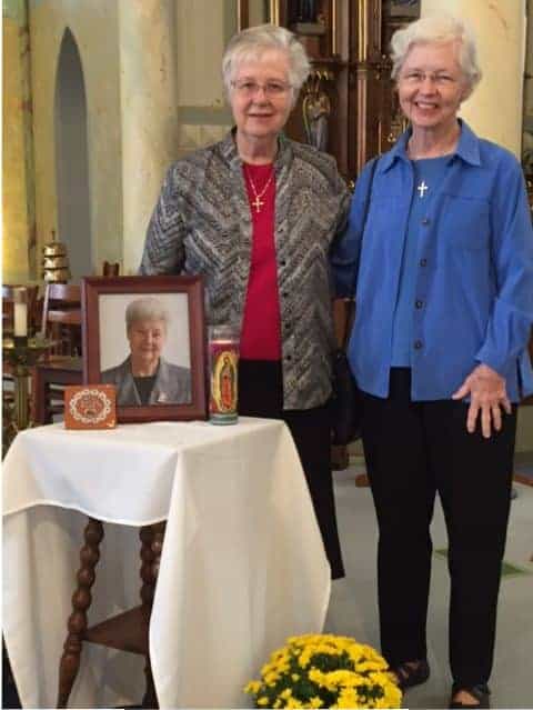 Pictured: Sister Peggy Bonnot and Sister Rose Ann McDonald