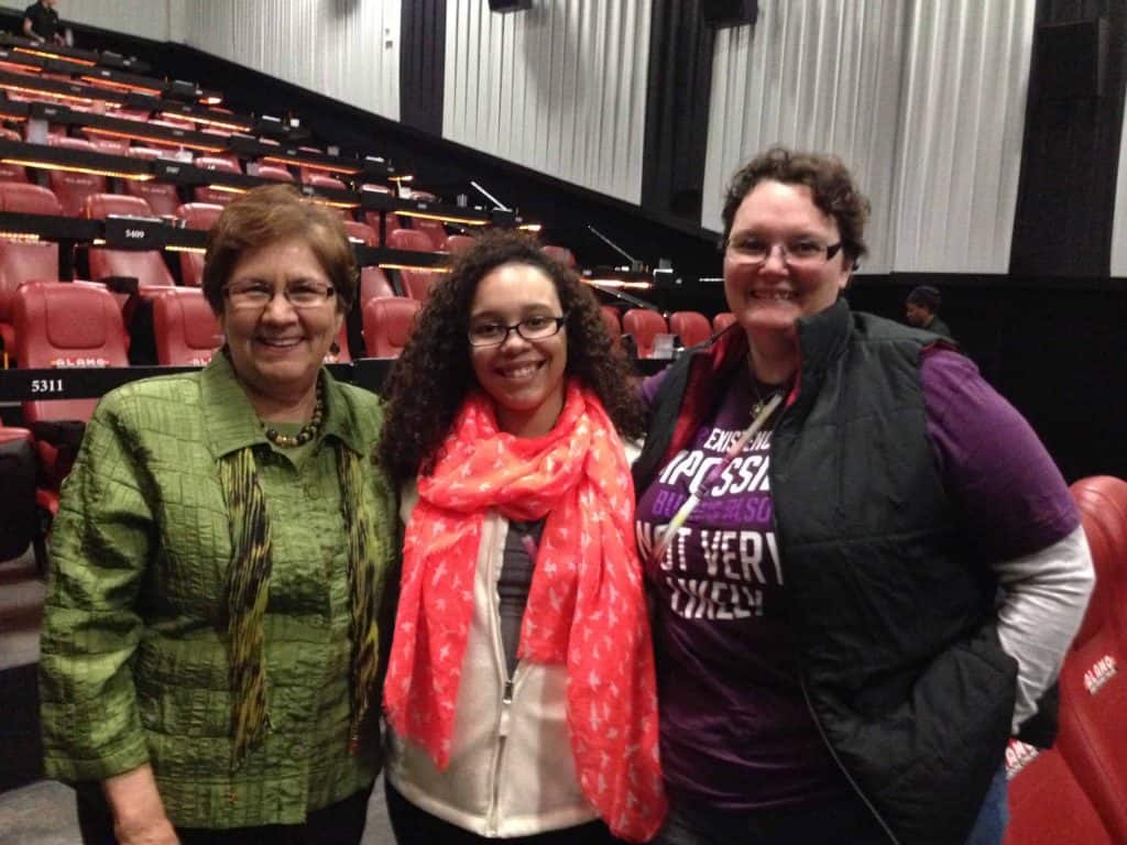 Kathy, Elizabeth & Sister Yolanda Tarango today